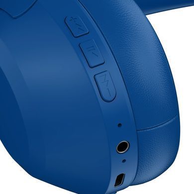 Гарнітура Defender FreeMotion B490 Bluetooth+3,5мм+USB-C, Blue (63491) [404501]