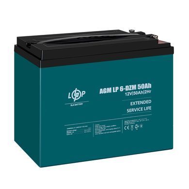 Тяговий свинцево-кислотний AGM акумулятор LP 6-DZM-50 Ah (LP10063) [900079]