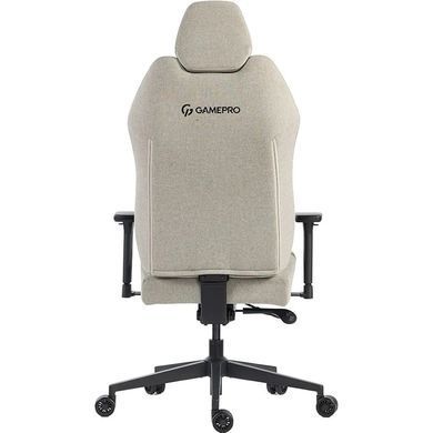 Крісло для геймерів GamePro Fabric Light Gray (GC760LG) [617859]
