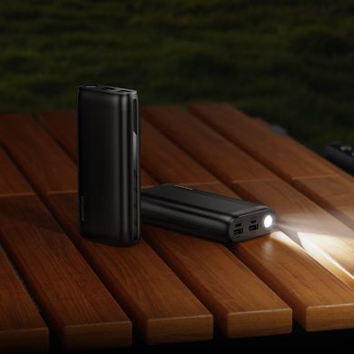 Зовнішній акумулятор BOROFONE BJ86 Victoria power bank(20000mAh) Black (6941991126468) [806549]