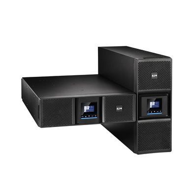Джерело безперебійного живлення Eaton 9SX, 6000VA/6000W, RT3U, LCD, USB, RS232, 8xC13, 2xC19 (9SX6KIRT3UG2) [113758]