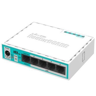 Маршрутизатор MikroTik RouterBOARD hEX lite (RB750r2) [609415]