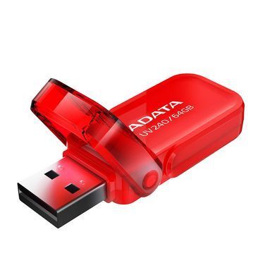 Флеш-накопичувач ADATA USB 2.0 AUV 240 64Gb Red (AUV240-64G-RRD) [802946]