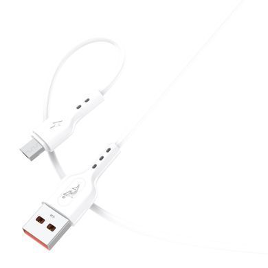 Кабель SkyDolphin S66V USB - micro USB (M/M), 1 м, White (SDUSB-000651) [604248]