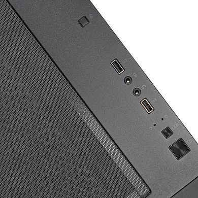 Корпус SilverStone Fara FA312Z-BG без БЖ, 2xUSB3.0, 2x140мм, ARGB VGA 365мм, LCS ready, TG Side Panel, mATX, чорний (SST-FA312Z-BG) [109543]
