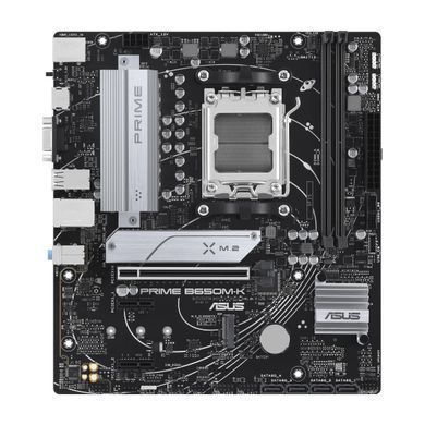 Материнcька плата ASUS PRIME B650M-K sAM5 B650 2xDDR5 M.2 HDMI D-Sub mATX (90MB1F60-M0EAY0) [109096]