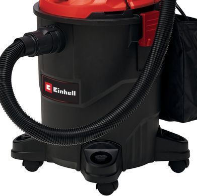 Пилосос професійний Einhell TC-VC 1825 А, 1250 Вт, пластик 25 л, 180 мбар, шланг 2.5 м, кабель 3 м, розетка 2.2 кВт, 4.2 кг (2342485) [105726]