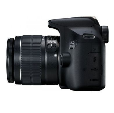 Цифр. фотокамера дзеркальна Canon EOS 2000D + об`єктив 18-55 IS II + сумка SB130 + карта пам'яті SD16GB (2728C015) [17542]