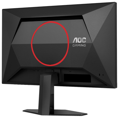 Монiтор 23.8" AOC Black/Red (Q24G4RE) [200554]