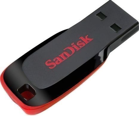 Накопичувач SanDisk 32GB USB 2.0 Type-A Cruzer Blade Чорний (SDCZ50-032G-B35) [108958]