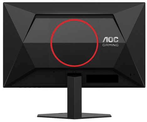Монiтор 23.8" AOC Black/Red (Q24G4RE) [200554]