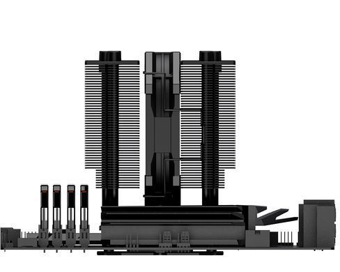 Кулер процесорний ID-Cooling Black (SE-207-XT SLIM) [608923]