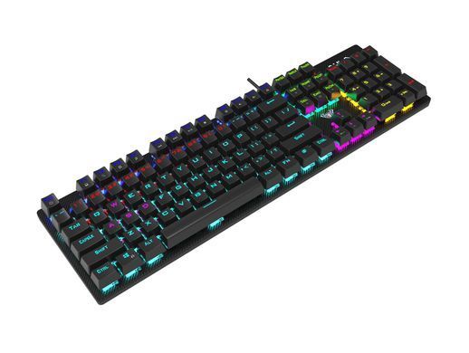 Клавіатура Aula Mechanical S2022 Blue Switch Black (6948391202235) [606007]