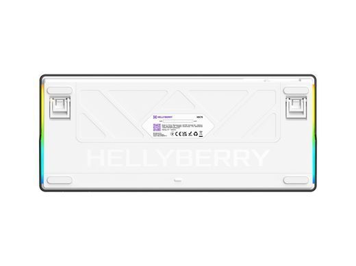 Клавіатура Hator Hellyberry White/Violet (HK75) [617107]