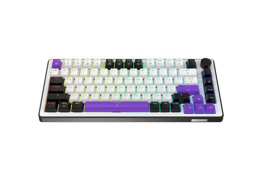 Клавіатура Hator Hellyberry White/Violet (HK75) [617107]