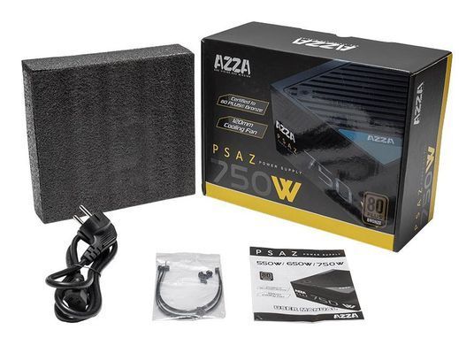 Блок живлення ATX 750W AZZA (PSAZ-750W) [501596]