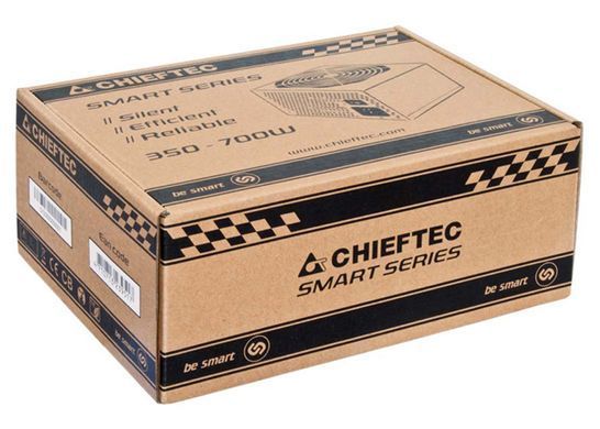 БЖ 600W Chieftec SMART, 120 mm, >85%, Retail Box (GPS-600A8) [402808]