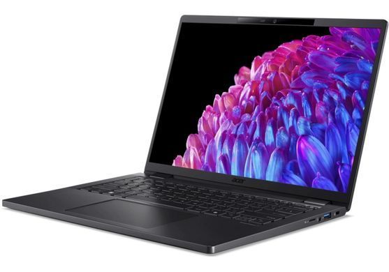 Ноутбук Acer TravelMate TMP614-73 14" 2.8K OLED, Intel U7-155H, 32GB, F1TB, UMA, Win11P, чорний (NX.B5WEU.005) [103515]