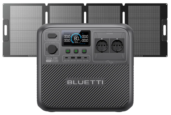 Портативна зарядна станція Bluetti Elite 200 V2 (Elite200V2) [203072]