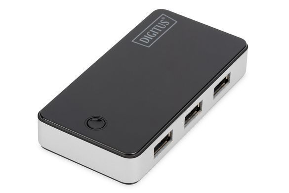 Хаб DIGITUS USB-A > 4хUSB-А, активний (DA-70231) [108803]