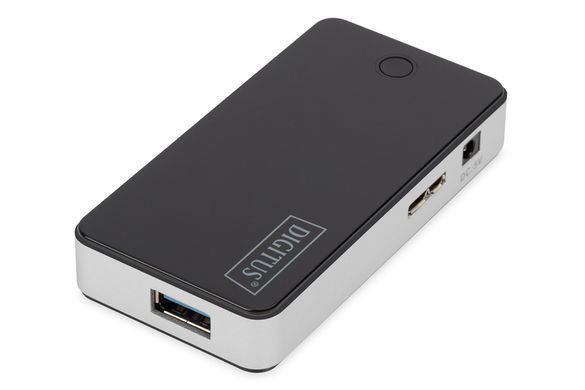 Хаб DIGITUS USB-A > 4хUSB-А, активний (DA-70231) [108803]