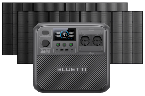 Портативна зарядна станція Bluetti Elite 200 V2 (Elite200V2) [203072]