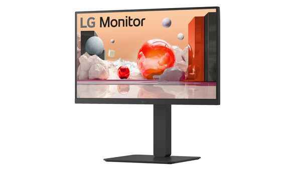Монітор LG 23.8" HDMI, 2xDP, USB-C, MM, IPS, 100Hz, Pivot (24BA650-B) [115759]