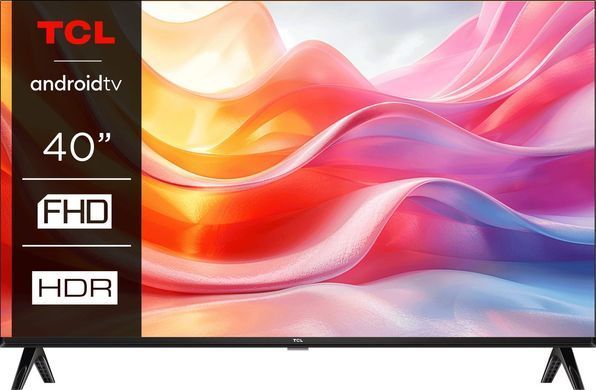Телевізор 40" TCL LED FHD 60Hz Smart Android TV Black (40L5A) [102219]