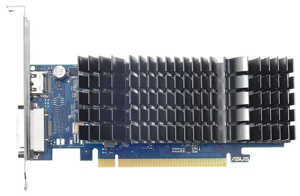 Відеокарта ASUS GeForce GT 1030 2GB GDDR5 low profile silent GT1030-SL-2G-BRK (90YV0AT0-M0NA00) [102516]