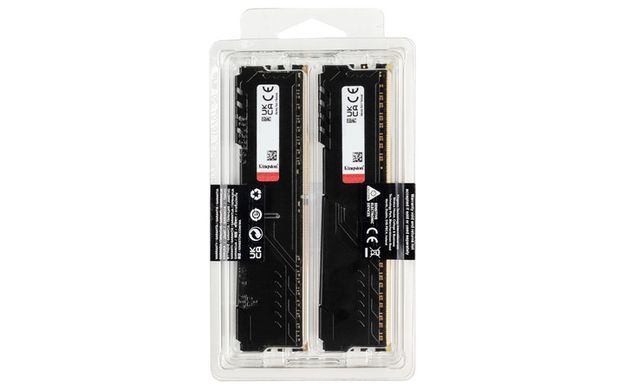 Модуль пам`ятi DDR4 2x16GB/3200 Kingston Fury Beast Black (KF432C16BB1K2/32) [606169]