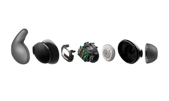 Навушники TWS Sony LinkBuds Fit BT 5.3, ANC, IPX4, SBC, AAC, LDAC, LC3, Mic, Білий (WFLS910NW.CE7) [107488]