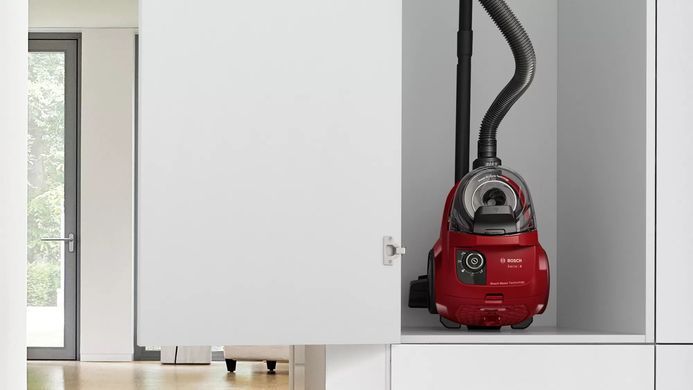 Пилосос Bosch контейнерний, 550Вт, конт пил -2л, НЕРА13, червоний (BGC21X350) [105634]