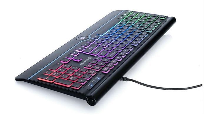 Клавіатура REAL-EL Comfort 8000 Backlit Ukr Black (EL123100033) [605940]