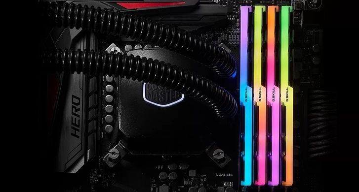 Модуль пам`ятi DDR4 2x16GB/3200 G.Skill Trident Z RGB (F4-3200C16D-32GTZR) [606137]