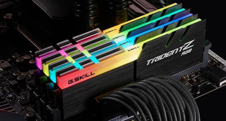 Модуль пам`ятi DDR4 2x16GB/3200 G.Skill Trident Z RGB (F4-3200C16D-32GTZR) [606137]