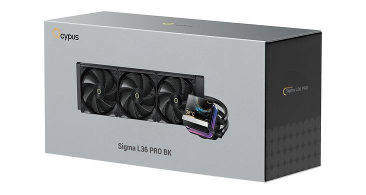 Система рідинного охолодження для комп'ютерного процесора SIGMA L36 PRO BK OCYPUS (SIGMA-L36-BK3ANWL00P-GL) [502931]
