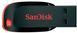 Накопичувач SanDisk 32GB USB 2.0 Type-A Cruzer Blade Чорний (SDCZ50-032G-B35) [108958], фото 2