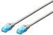 Патч-корд DIGITUS CAT 5e UTP, 20м, AWG 26/7, CCA, PVC, сірий (DK-1512-200) [109743], фото 2