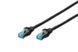 Патч-корд DIGITUS CAT 5e SF-UTP, 3м, AWG 26/7, Cu, PVC, чорний (DK-1531-030/BL) [109966], фото 2