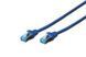 Патч-корд DIGITUS CAT 5e SF-UTP, 3м, AWG 26/7, Cu, PVC, чорний (DK-1531-030/BL) [109966], фото 1