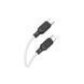 Кабель HOCO X90 Cool 60W silicone charging data cable for Type-C to Type-C White (6931474788474) [805240], фото 4