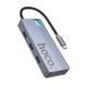 USB-хаб HOCO HB50 Wow 5-in-1 multi-function converter (HDTV+PD+USB3.0*3) Deep Space Gray (6942007647298) [802754], фото 1