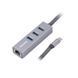 Концентратор USB Type-C Maxxter 4хUSB3.0, RJ-45 Grey (NECH-3P-02) [620649], фото 1