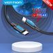 Кабель Vention USB Type-C - USB Type-C (M/M), TPE Round PD 100 W, 5 A, 2 м, Black (COTBH) [604004], фото 4