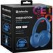 Гарнітура Defender FreeMotion B490 Bluetooth+3,5мм+USB-C, Blue (63491) [404501], фото 8