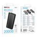Зовнішній акумулятор BOROFONE BJ86 Victoria power bank(20000mAh) Black (6941991126468) [806549], фото 2