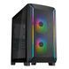 Корпус SilverStone Fara FA312Z-BG без БЖ, 2xUSB3.0, 2x140мм, ARGB VGA 365мм, LCS ready, TG Side Panel, mATX, чорний (SST-FA312Z-BG) [109543], фото 10