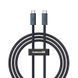 Кабель Baseus Flash Series 2 USB4 Full Featured Data Cable Type-C to Type-C 240W 1m Cluster Black (P10311803111-00) [802459], фото 1