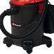 Пилосос професійний Einhell TC-VC 1825 А, 1250 Вт, пластик 25 л, 180 мбар, шланг 2.5 м, кабель 3 м, розетка 2.2 кВт, 4.2 кг (2342485) [105726], фото 3