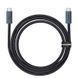 Кабель Baseus Flash Series 2 USB4 Full Featured Data Cable Type-C to Type-C 240W 1m Cluster Black (P10311803111-00) [802459], фото 4